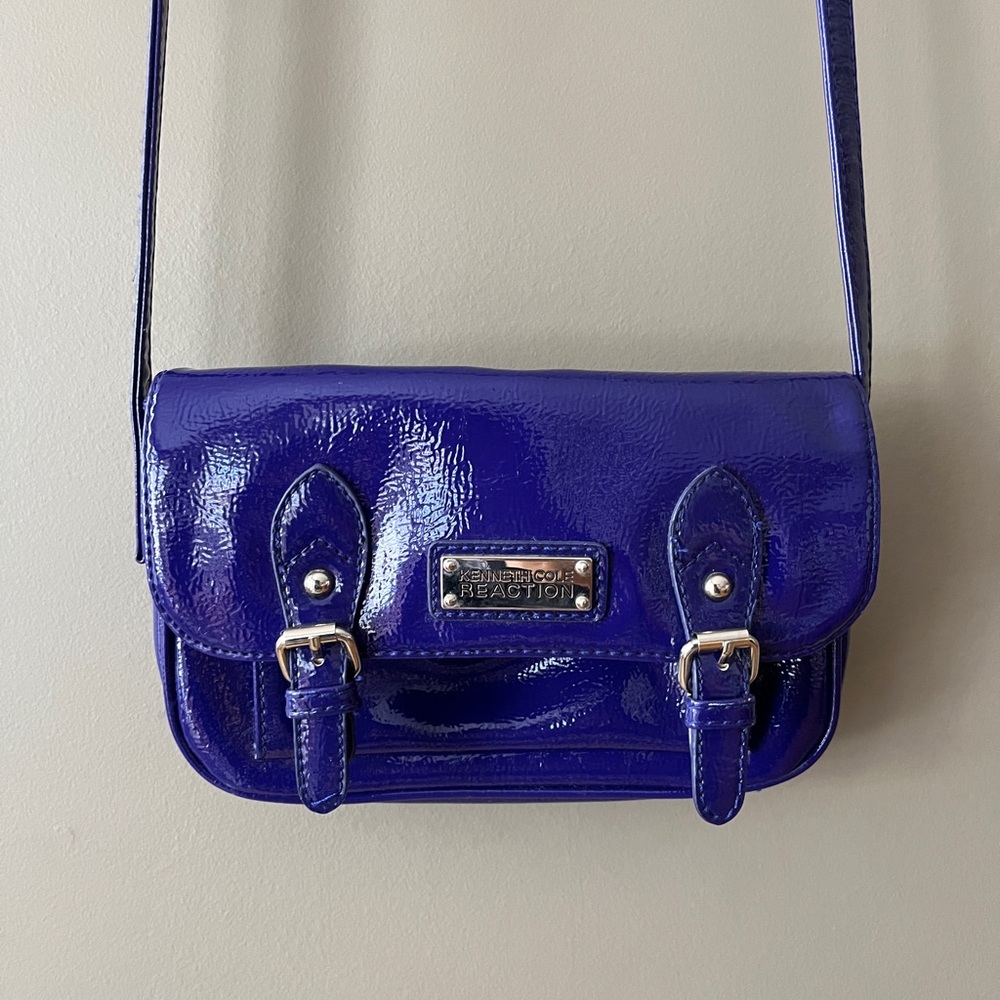 ✨2/$15✨ Kenneth Cole Reaction Blue Crossbody/Shoulder Bag